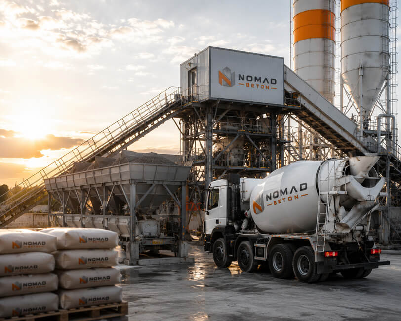 Бетонный завод Nomad Beton — производство и доставка бетона